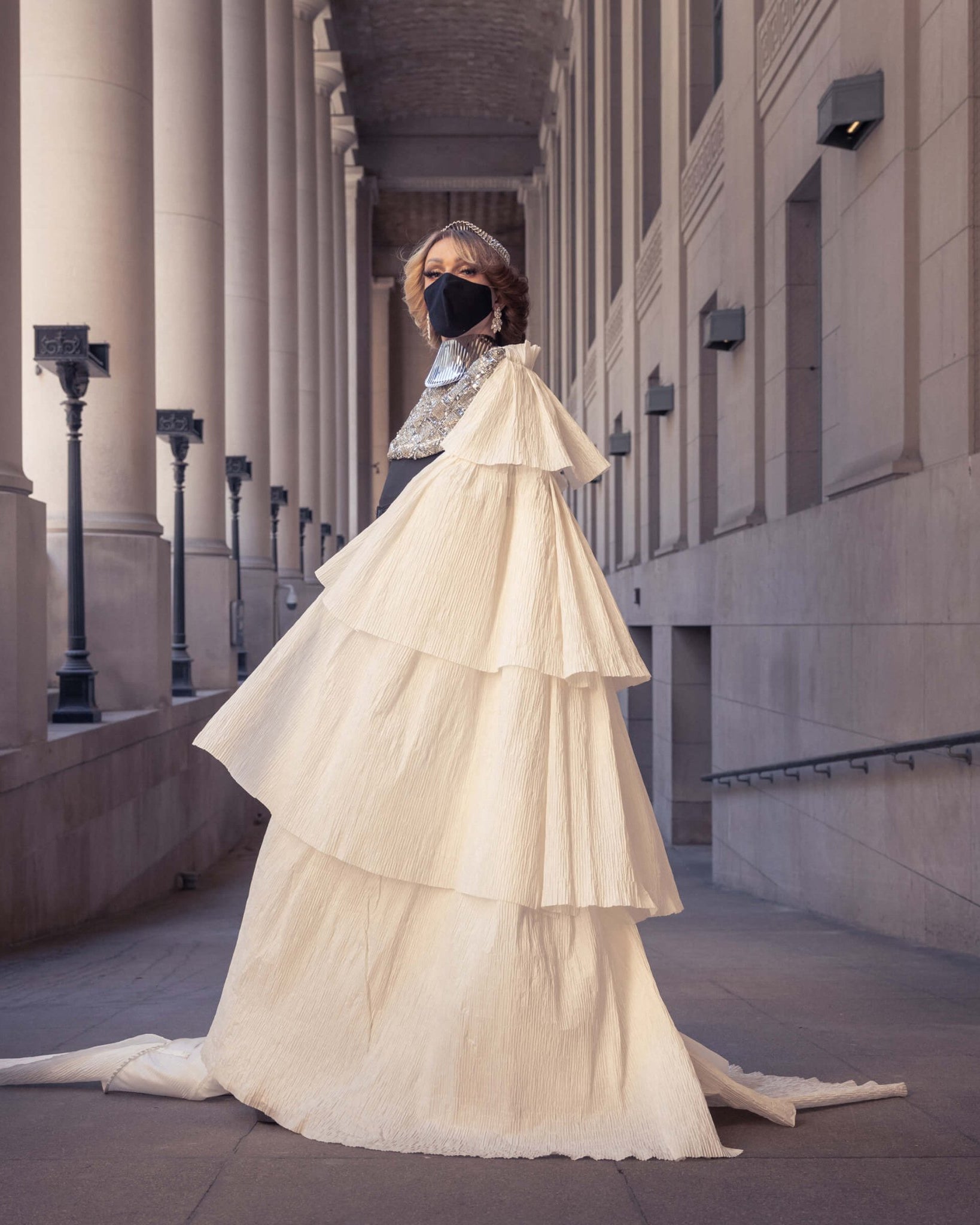 Demascare - Toronto, Canada - Sustainable, luxury fashion - Chrysalis Collection Look #10