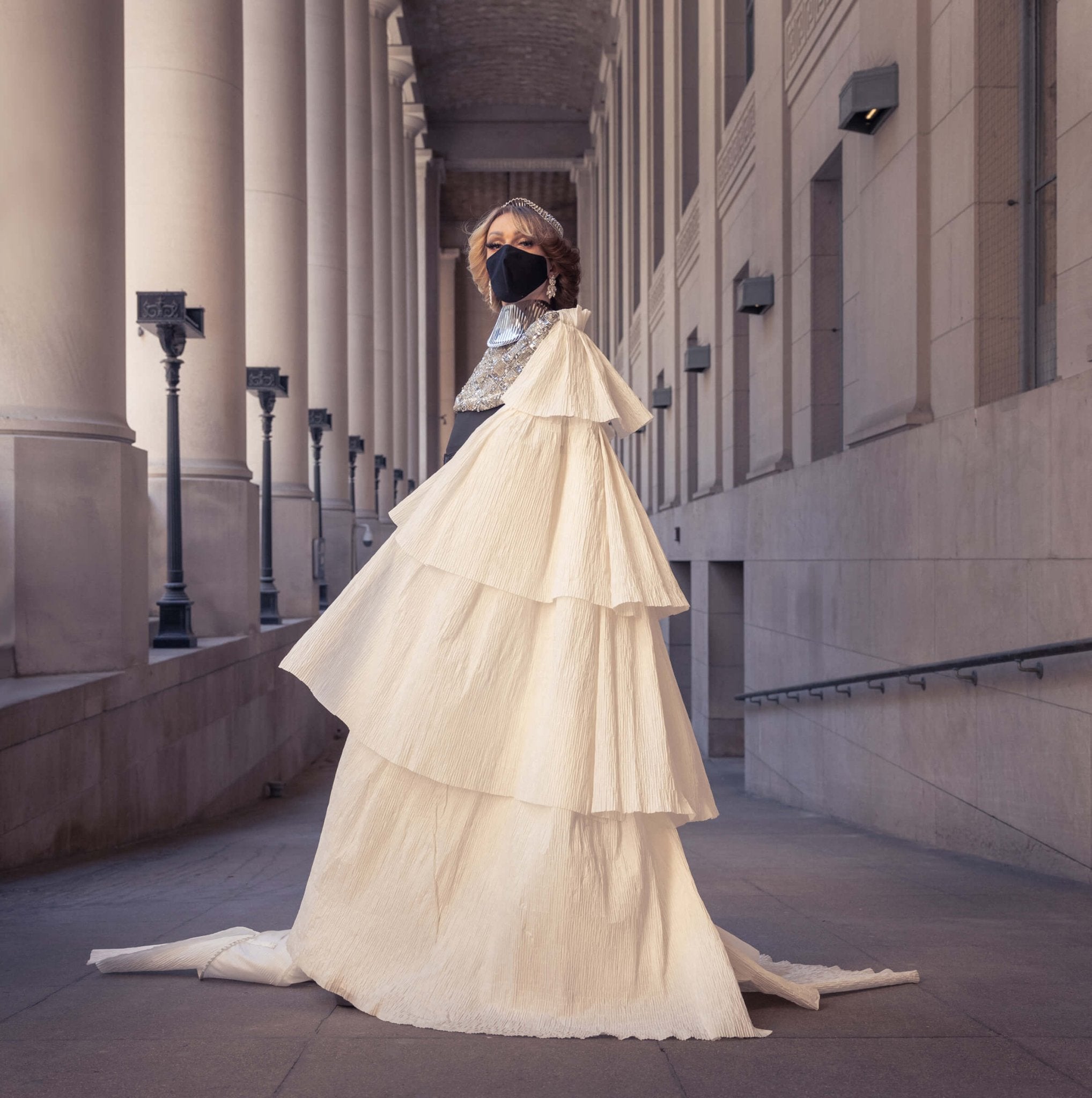 Demascare - Toronto, Canada - Sustainable, luxury fashion - Chrysalis Collection Look #10