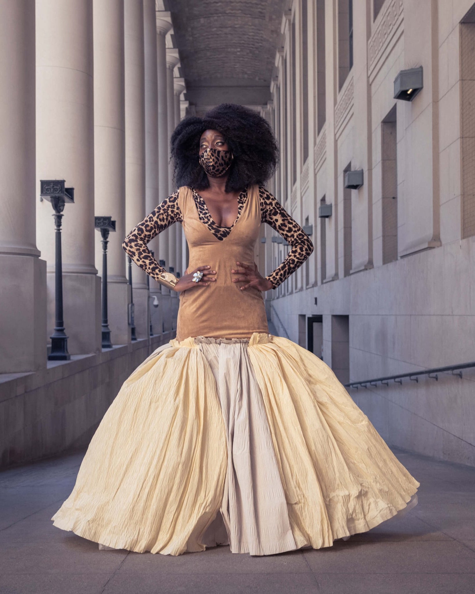 Demascare - Toronto, Canada - Sustainable, luxury fashion - Chrysalis Collection Look #8