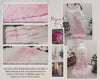 Collage of images and a video detailing the making and significance of Demascaré's voluminous textured cape for Cashmere Collection 2025.